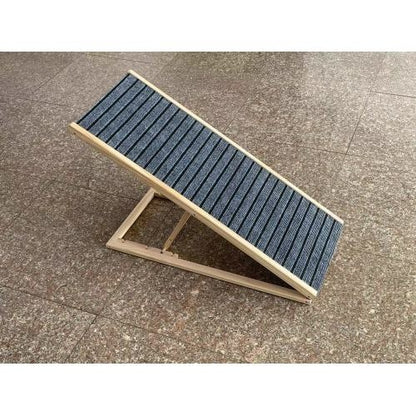 Dog Bed Ramp, Extra Wide For Excellent Traction, Pet Ramp For Small Dogs To Get On The Sofa Car