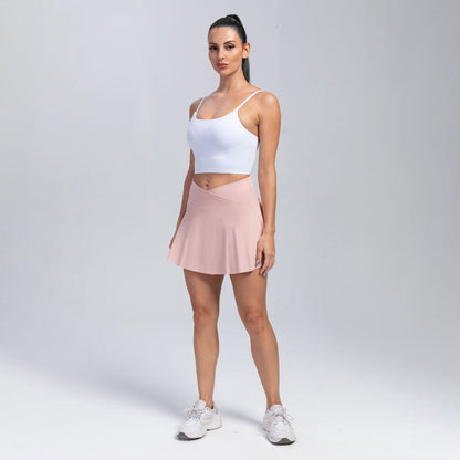 Jupes de sport, shorts de yoga, jupes de tennis, vêtements de fitness, vêtements de yoga taille haute d'extérieur pour femmes