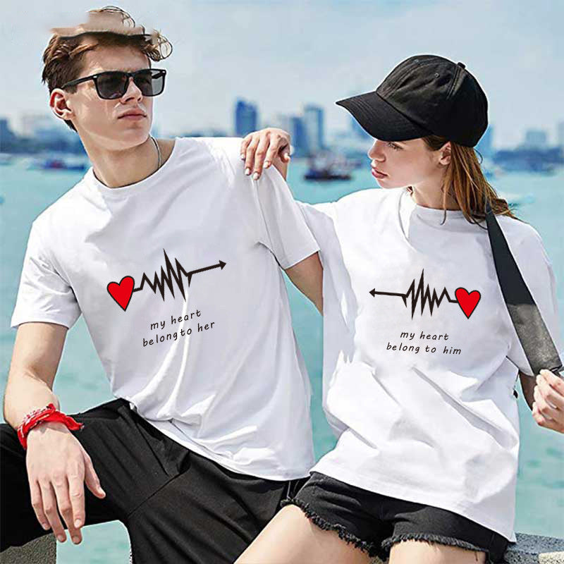 Couple cotton T-shirt