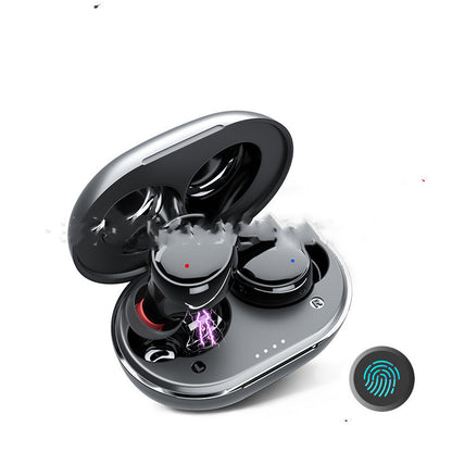 Wireless Headphone Bluetooth Earphone Waterproof Sports Swiming Headset Smart Touch Control Earbuds with Charging Box