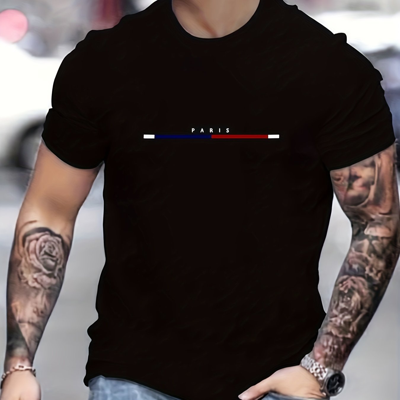 Men's Fashion Personality Cotton T-shirt