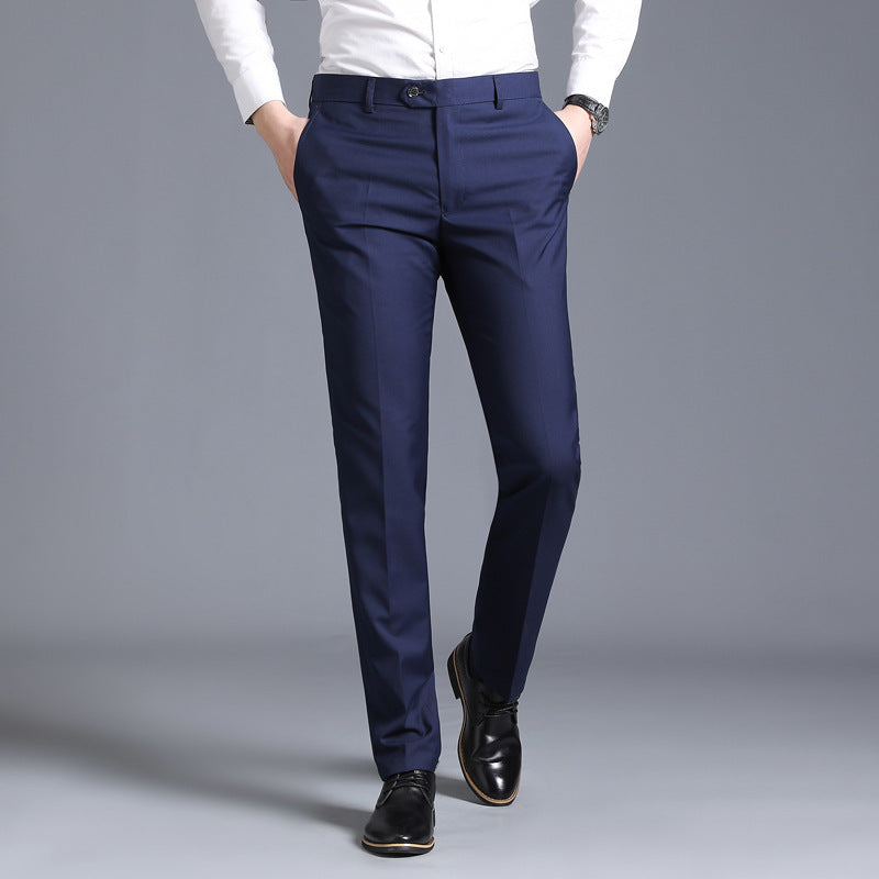 Casual straight suit pants