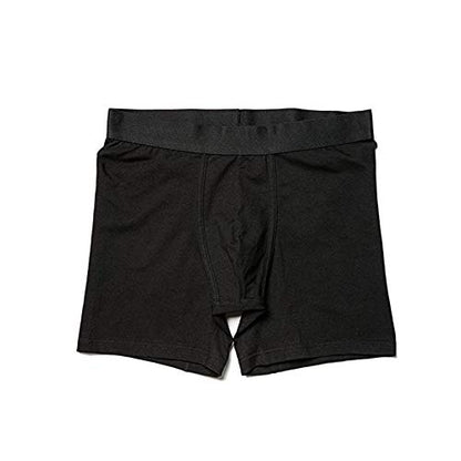 2 Pcs Boxer Brief L Black A387-003