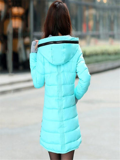 Down Padded Jacket Padded Hooded Gloves Padded Jacket Winter Coat Padded Jacket