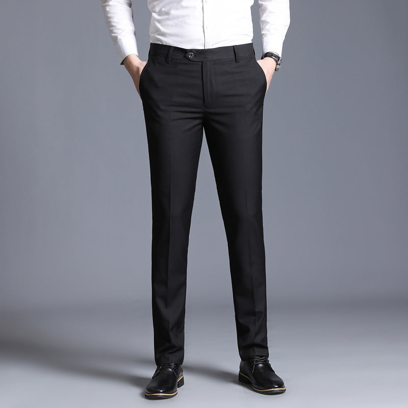 Casual straight suit pants