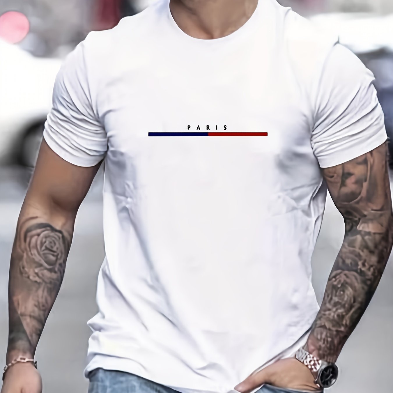 Men's Fashion Personality Cotton T-shirt