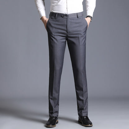 Casual straight suit pants