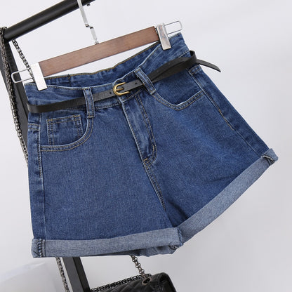 High Waist Women Jeans Denim Shorts Pockets Casual Short Jeans Cotton Slim Feminino Clothing Pants