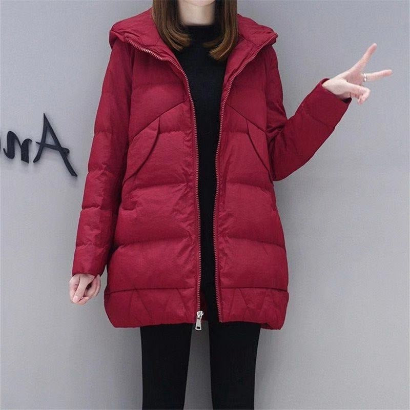 Korean Winter Large Size Loose Hooded Cotton Jacket Jacket