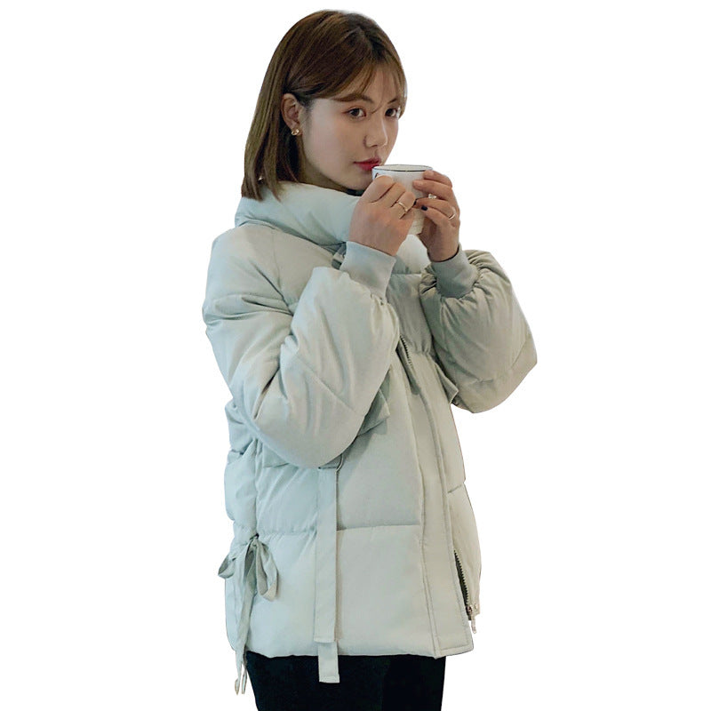 Winter student thickened loose cotton jacket