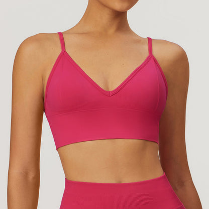 Seamless Camisole Beauty Back Yoga Bra