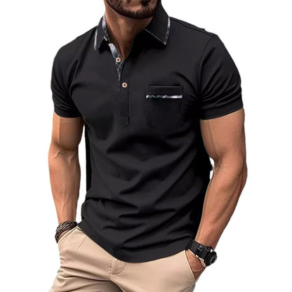 European And American Lapel T-shirt Polo Shirt