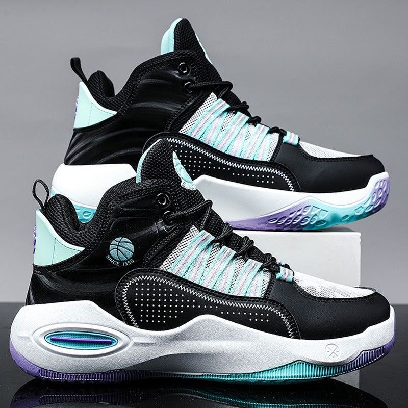 Men's Summer Breathable New Sports And Leisure Basketball Shoes