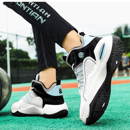 Men's Summer Breathable New Sports And Leisure Basketball Shoes