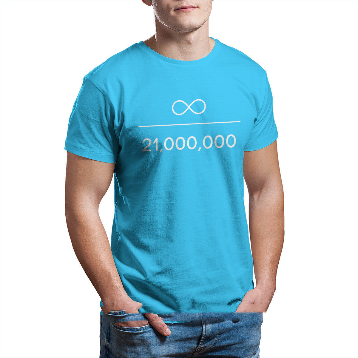 Infinity Divided By Million Unique TShirt Bitcoin