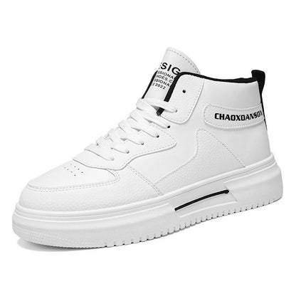 Autumn New Casual Versatile Breathable White Shoes For Men