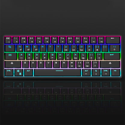 Wireless Bluetooth Keyboard Colorful PBT Keycaps Mechanical Keyboard