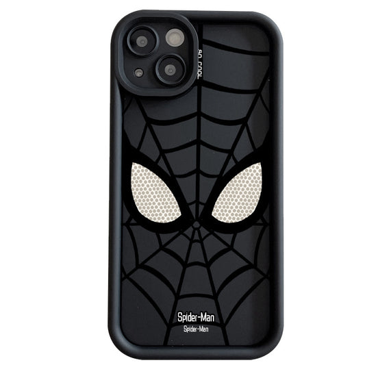 Coque souple en silicone mat Spider Man pour iPhone 14 Promax pour téléphone Apple 