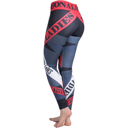 Digital Print Tight Exercise Yoga Pants