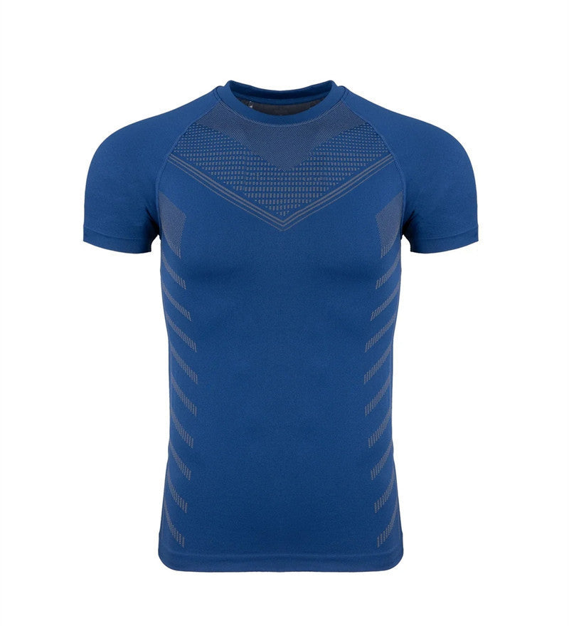 Tight Sports Fitness Summer Small Round Neck Short Sleeve