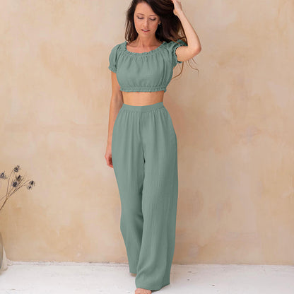 Comfortable Thin Suit For Women's Pajamas