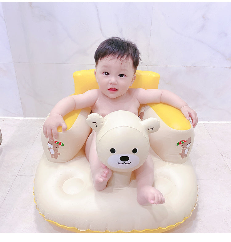 Infant Learning Chair Baby Inflatable Seat Sofa Child